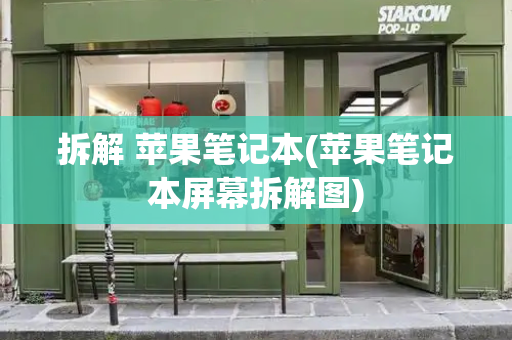 拆解 苹果笔记本(苹果笔记本屏幕拆解图)-第1张图片-星选测评