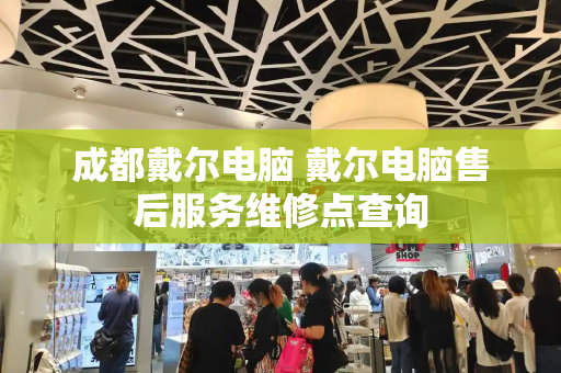成都戴尔电脑 戴尔电脑售后服务维修点查询-第1张图片-星选测评