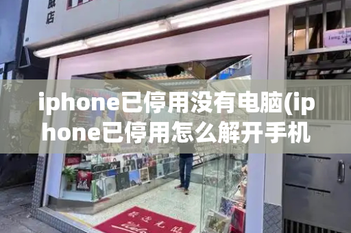iphone已停用没有电脑(iphone已停用怎么解开手机)