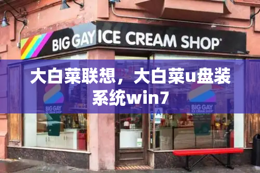 大白菜联想，大白菜u盘装系统win7