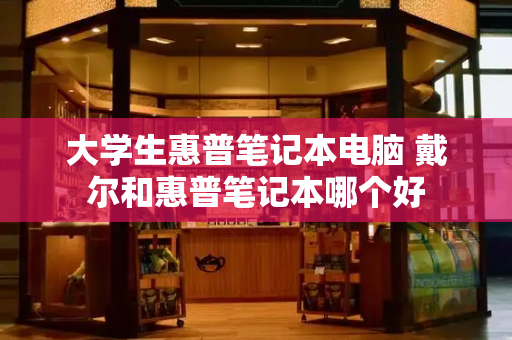 大学生惠普笔记本电脑 戴尔和惠普笔记本哪个好-第1张图片-星选测评