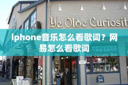 iphone音乐怎么看歌词？网易怎么看歌词-第1张图片-星选测评
