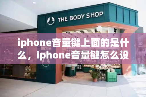 iphone音量键上面的是什么，iphone音量键怎么设置