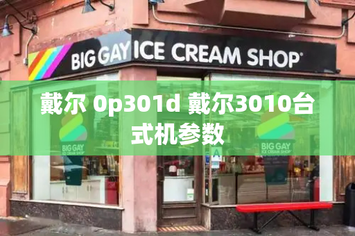 戴尔 0p301d 戴尔3010台式机参数-第1张图片-星选测评