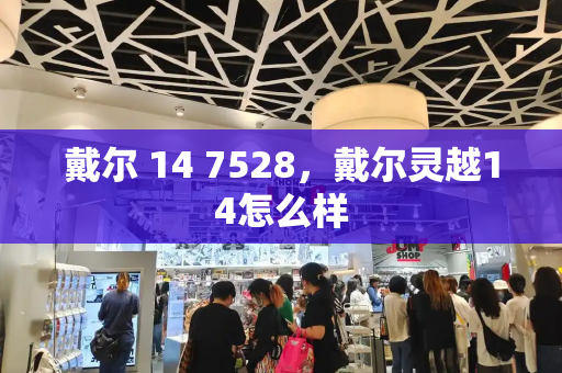 戴尔 14 7528，戴尔灵越14怎么样