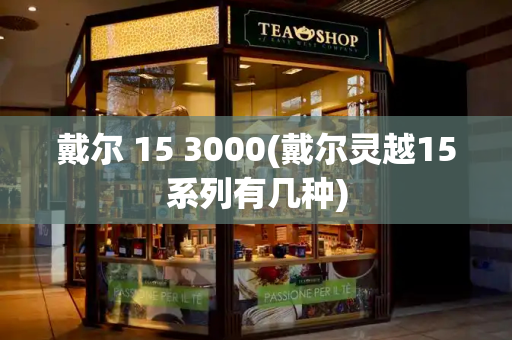 戴尔 15 3000(戴尔灵越15系列有几种)