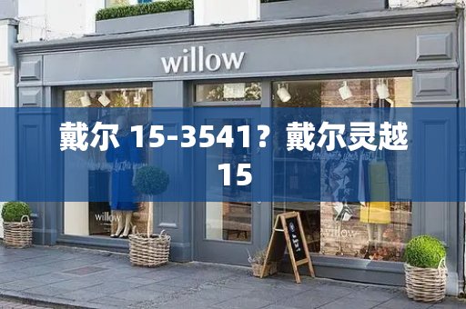 戴尔 15-3541？戴尔灵越15-第1张图片-星选测评