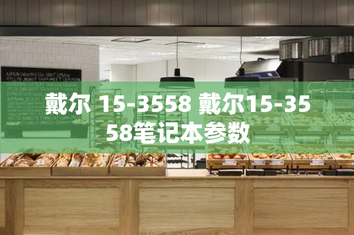 戴尔 15-3558 戴尔15-3558笔记本参数-第1张图片-星选测评