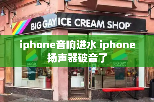 iphone音响进水 iphone扬声器破音了