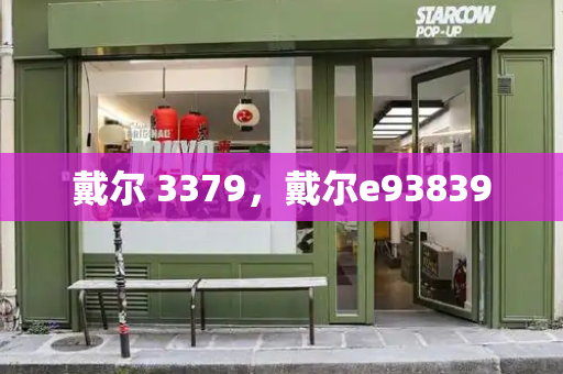 戴尔 3379，戴尔e93839