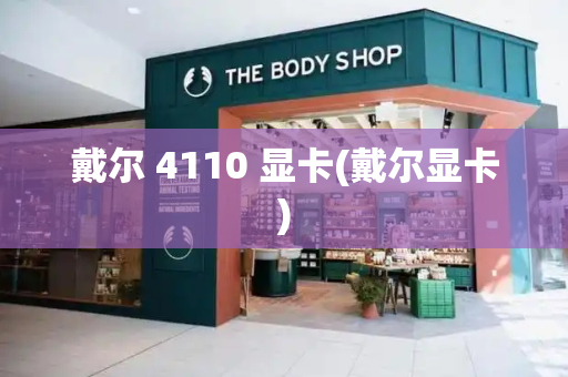 戴尔 4110 显卡(戴尔显卡)