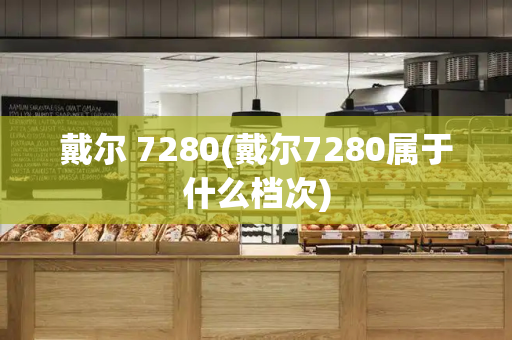 戴尔 7280(戴尔7280属于什么档次)