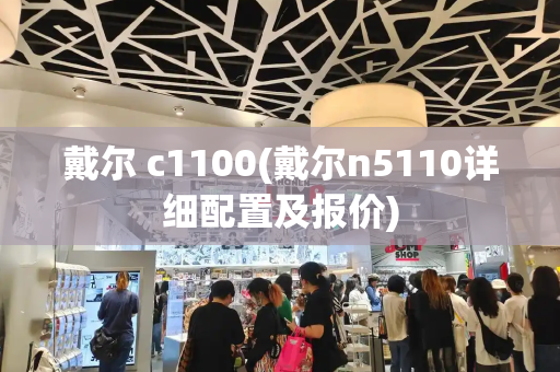 戴尔 c1100(戴尔n5110详细配置及报价)-第1张图片-星选测评