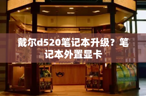 戴尔d520笔记本升级？笔记本外置显卡