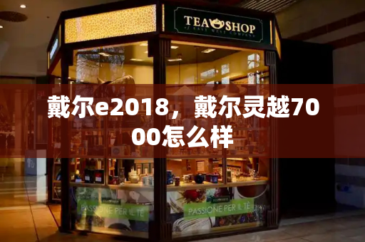 戴尔e2018，戴尔灵越7000怎么样-第1张图片-星选测评