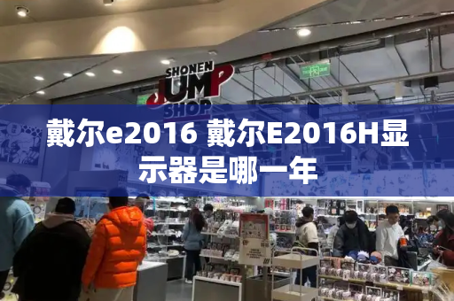 戴尔e2016 戴尔E2016H显示器是哪一年-第1张图片-星选测评