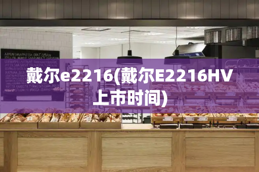 戴尔e2216(戴尔E2216HV上市时间)