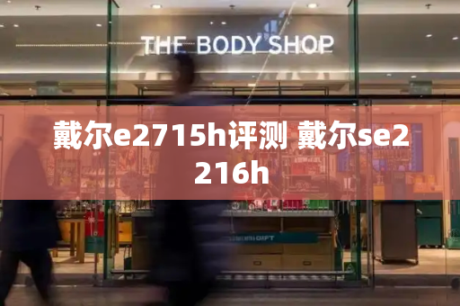 戴尔e2715h评测 戴尔se2216h-第1张图片-星选测评