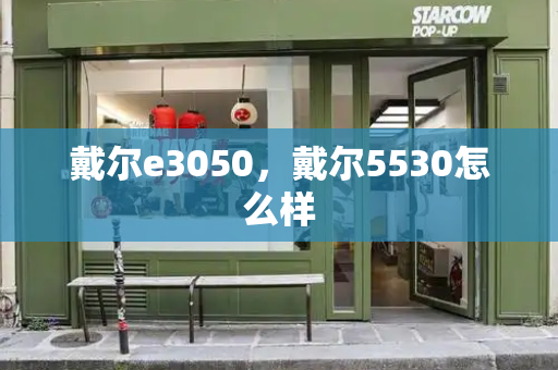 戴尔e3050，戴尔5530怎么样