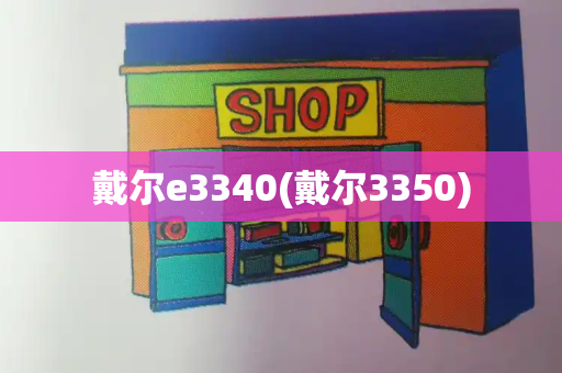 戴尔e3340(戴尔3350)