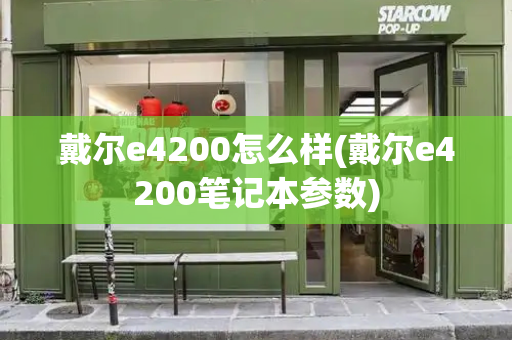 戴尔e4200怎么样(戴尔e4200笔记本参数)