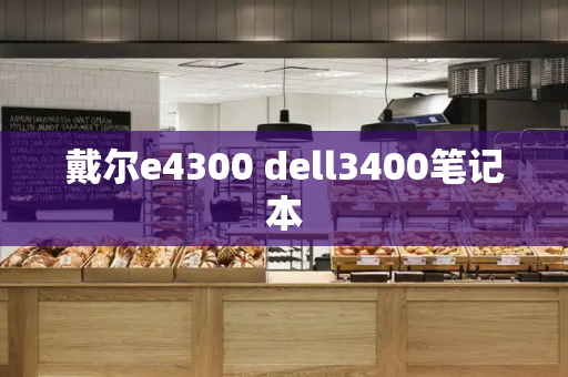 戴尔e4300 dell3400笔记本