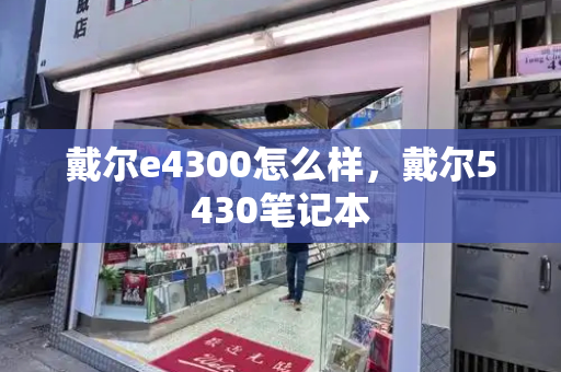 戴尔e4300怎么样，戴尔5430笔记本-第1张图片-星选测评