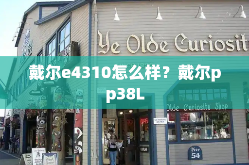 戴尔e4310怎么样？戴尔pp38L-第1张图片-星选测评