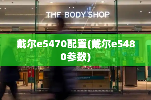 戴尔e5470配置(戴尔e5480参数)