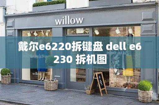 戴尔e6220拆键盘 dell e6230 拆机图