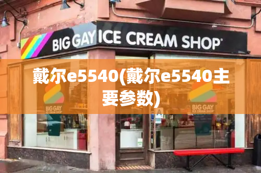 戴尔e5540(戴尔e5540主要参数)-第1张图片-星选测评