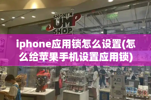 iphone应用锁怎么设置(怎么给苹果手机设置应用锁)