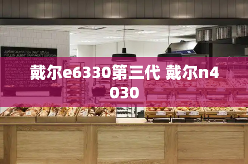 戴尔e6330第三代 戴尔n4030