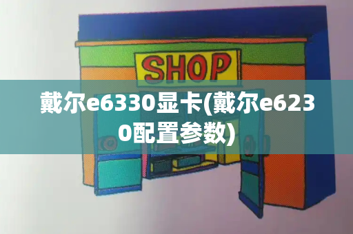 戴尔e6330显卡(戴尔e6230配置参数)