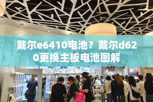 戴尔e6410电池？戴尔d620更换主板电池图解-第1张图片-星选测评