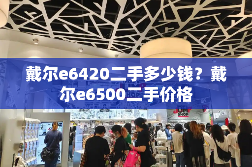 戴尔e6420二手多少钱？戴尔e6500二手价格-第1张图片-星选测评