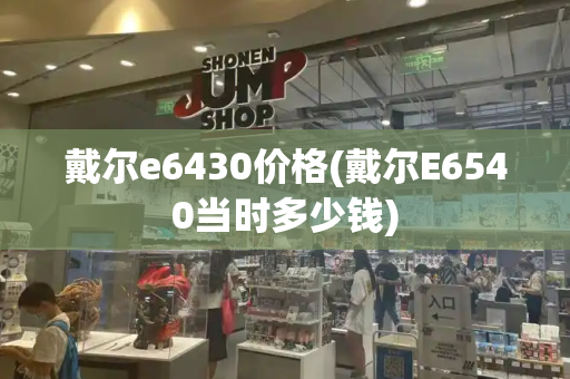 戴尔e6430价格(戴尔E6540当时多少钱)-第1张图片-星选测评