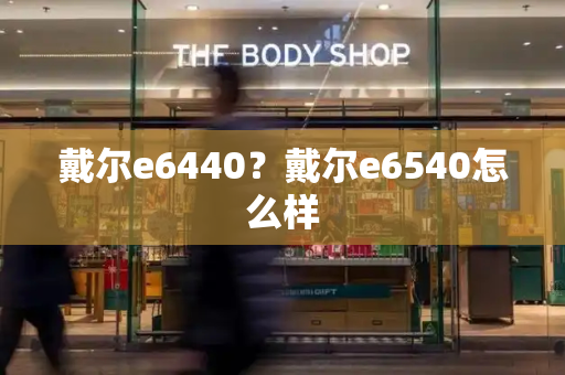 戴尔e6440？戴尔e6540怎么样-第1张图片-星选测评