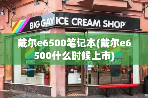 戴尔e6500笔记本(戴尔e6500什么时候上市)-第1张图片-星选测评
