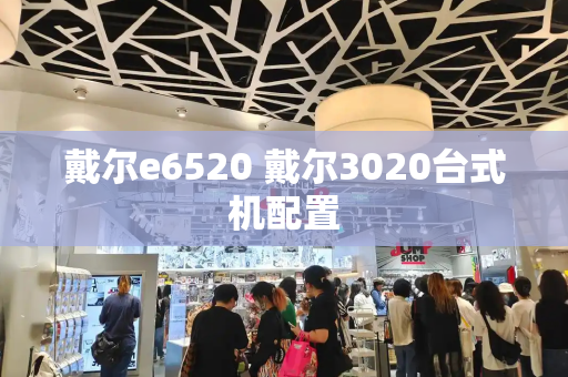 戴尔e6520 戴尔3020台式机配置-第1张图片-星选测评