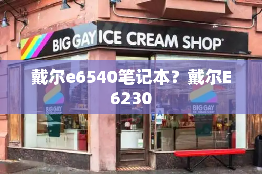 戴尔e6540笔记本？戴尔E6230-第1张图片-星选测评