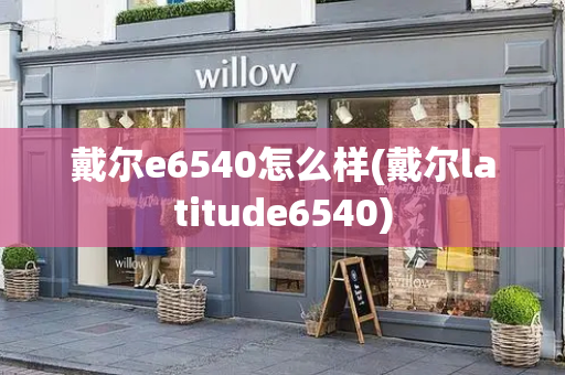 戴尔e6540怎么样(戴尔latitude6540)-第1张图片-星选测评