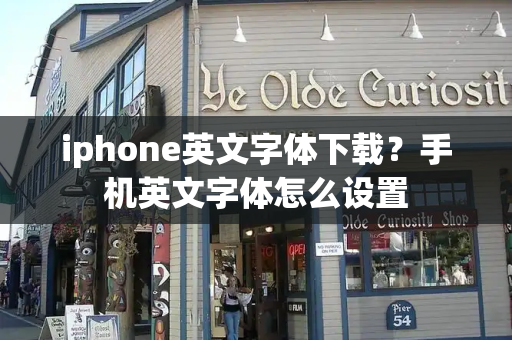 iphone英文字体下载？手机英文字体怎么设置-第1张图片-星选测评