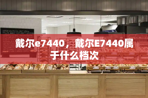 戴尔e7440，戴尔E7440属于什么档次