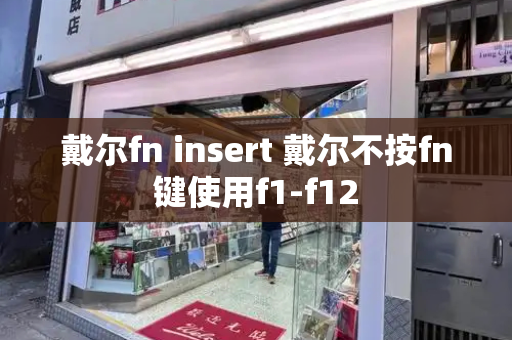戴尔fn insert 戴尔不按fn键使用f1-f12-第1张图片-星选测评