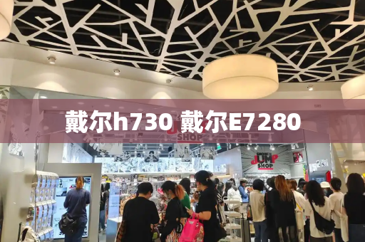 戴尔h730 戴尔E7280-第1张图片-星选测评