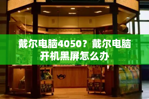 戴尔电脑4050？戴尔电脑开机黑屏怎么办-第1张图片-星选测评