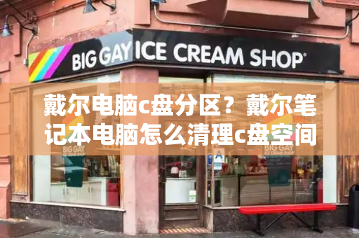 戴尔电脑c盘分区？戴尔笔记本电脑怎么清理c盘空间-第1张图片-星选测评