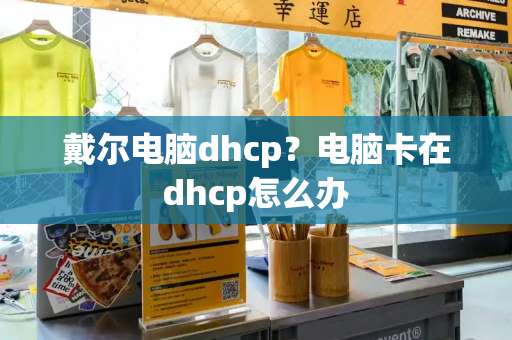 戴尔电脑dhcp？电脑卡在dhcp怎么办