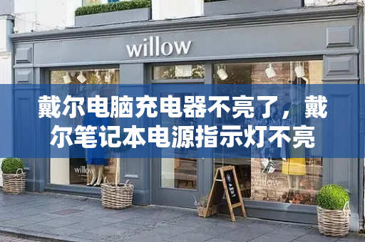 戴尔电脑充电器不亮了，戴尔笔记本电源指示灯不亮